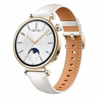 HUAWEI Watch GT 4 Montre Connectée Femme Jusqu'à 14 Jours d'autonomie - Compatible avec iOS et Android - Suivi de la fréquence Cardiaque - Montre Sport, SpO2 et GPS - 41MM Blanc Version FR Examen